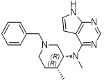 N-甲基-N-((3R,4R)-4-甲基-1-芐基-3-哌啶基)-7H-吡咯并[2,3-D]嘧啶-4-胺