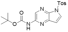 N- [5 - [(4-甲基苯基)磺?；鵠 -5H-吡咯并[2,3-B]吡嗪-2-基] - 氨基甲酸1,1-二甲基乙基酯