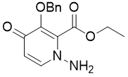 1-氨基-3-芐氧基-4-氧代-1,4-二氫吡啶-2-羧酸乙酯